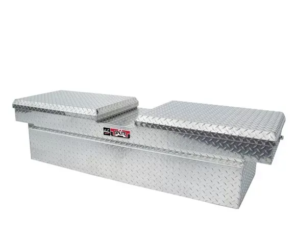 Westin Automotive Brute Pro-Series Tool Box Aluminum Gull Wing Lid Mid Size | Down Size LB and SB wide and shallow - 80-RB159GW