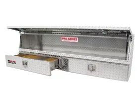 Westin Automotive Brute Pro-Series Tool Box Aluminum Contractor TopSider 72in with Doors