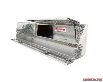 Westin Automotive Brute Pro-Series Tool Box Aluminum Contractor TopSider 90in with Doors - 80-TBS200-90D