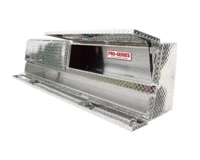 Westin Automotive Brute Pro-Series Tool Box Aluminum Contractor TopSider 96in with Doors