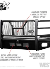 Westin HDX Bandit Front Bumper Ford Front                                     - 58-31105 - Image 7