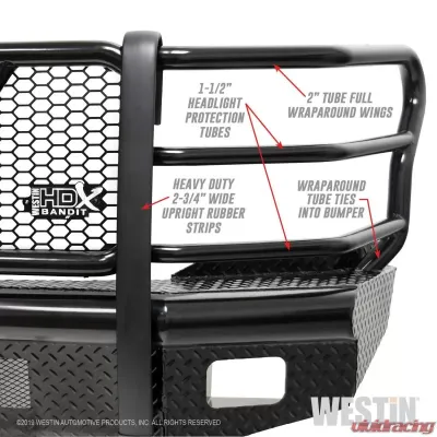 Westin HDX Bandit Front Bumper Ford Front - 58-31105