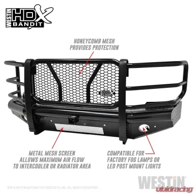 Westin HDX Bandit Front Bumper Chevrolet Front 2015-2018 - 58-31155