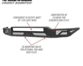 Westin Pro-Mod Front Bumper Toyota Tundra Front 2014-2021