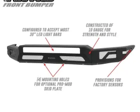 Westin Pro-Mod Front Bumper Toyota Tacoma Front 2016-2020