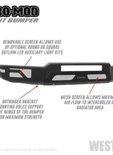 Westin Pro-Mod Front Bumper Chevrolet Colorado Front 2015-2020                                     - 58-41055 - Image 5