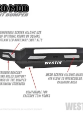 Westin Pro-Mod Front Bumper Ford Front                                     - 58-41145 - Image 7