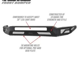 Westin Pro-Mod Front Bumper Ford Front 2011-2016