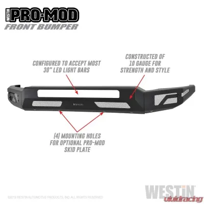 Westin Pro-Mod Front Bumper Ford Front 2011-2016 - 58-41205