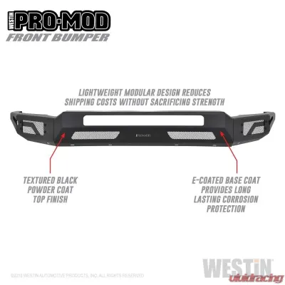 Westin Pro-Mod Front Bumper Ford Front 2011-2016 - 58-41205