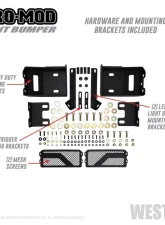 Westin Pro-Mod Front Bumper GMC Sierra Front 2022                                     - 58-41225 - Image 6