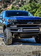 Westin Outlaw Front Bumper Chevrolet Silverado 1500 Front 2019-2020                                     - 58-61215 - Image 3