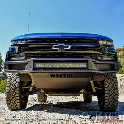 Westin Outlaw Front Bumper Chevrolet Silverado 1500 Front 2019-2020 - 58-61215