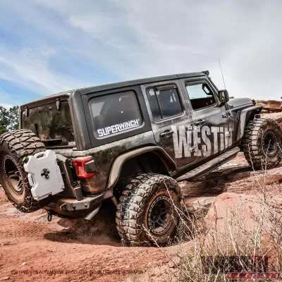 Westin WJ2 Rear Bumper Jeep Wrangler Rear 2018-2020 - 59-82055