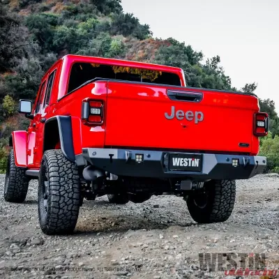 Westin WJ2 Rear Bumper Jeep Gladiator Rear 2020 - 59-82075