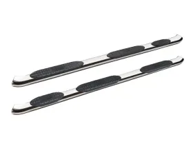 Westin Automotive Stainless PRO TRAXX 5 Oval W2W Nerf Step Bars for 2019-2022 Chevrolet Silverado 1500 Crew Cab