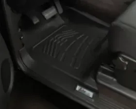 Westin Black Front Wade Sure Fit Floor Liners Ford Super Duty Reg/Super/Crew Cab 2008-2010
