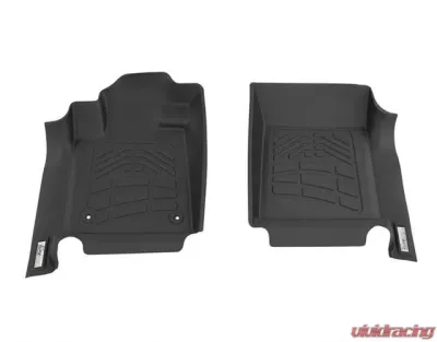 Westin Black Front Wade Sure Fit Floor Liners Dodge Ram Reg/Quad/Crew Cab 4WD 2002-2008 - 72-110027