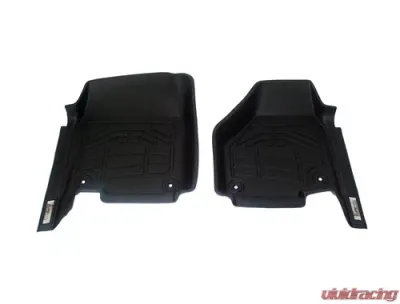 Westin Black Front Wade Sure Fit Floor Liners Ford Super Duty w/ DS Foot Pad Reg/Super/Crew Cab  2012-2016 - 72-110039
