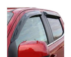 Westin Wade 4pc Tape On Wind Deflector Chevrolet Colorado | GMC Canyon Crew Cab 2015-2018