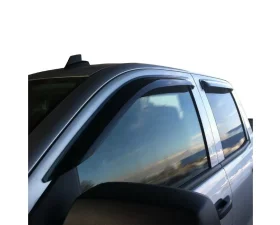 Westin Wade 4pc Tape On Wind Deflector Chevrolet Silverado 1500 Dbl Cab 2014-2018