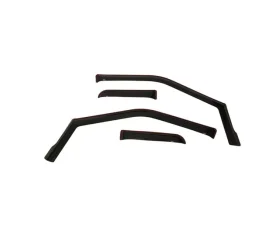 Westin Smoke 4pc Wade In-Channel Wind Deflector Ford F-150 SuperCab 2015-2018