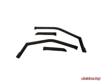 Westin Smoke 4pc Wade In-Channel Wind Deflector Ford F-150 SuperCab 2015-2018 - 72-37409