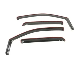 Westin Smoke 4pc Wade In-Channel Wind Deflector Subaru Tribeca 2006-2012