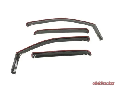 Westin Smoke 4pc Wade In-Channel Wind Deflector Subaru Tribeca 2006-2012 - 72-82479