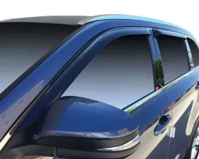 Westin Wade 4pc Tape On Wind Deflector Toyota Highlander 2014-2018