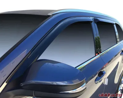 Westin Wade 4pc Tape On Wind Deflector Toyota Highlander 2014-2018 - 72-88452