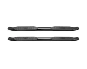 Westin Automotive Wrinkle Black PRO TRAXX 4 Oval Nerf Step Bars for Jeep Wrangler 2007-2018