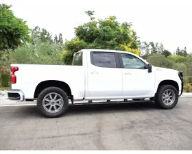 Westin Black PRO TRAXX 5 Oval W2W Nerf Step Bars Chevrolet Silverado | GMC Sierra 1500 CC 5.5ft Bed 2019