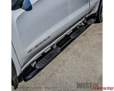 Westin Automotive Black PRO TRAXX 5 Oval W2W Nerf Step Bars for 2019-2022 Chevrolet Silverado 1500 - 21-534715