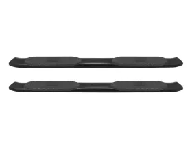 Westin Black PRO TRAXX 5 Oval Nerf Step Bars Chevrolet Silverado 1500 Crew Cab 2014-2018