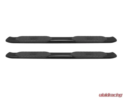 Westin Black PRO TRAXX 5 Oval Nerf Step Bars Chevrolet Silverado 1500 Crew Cab 2014-2018 - 21-53725