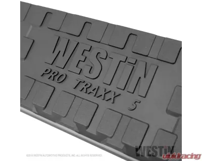 Westin Black PRO TRAXX 5 Oval Nerf Step Bars Chevrolet Silverado 2500/3500 Reg Cab Dsl 2015-2018 - 21-53845