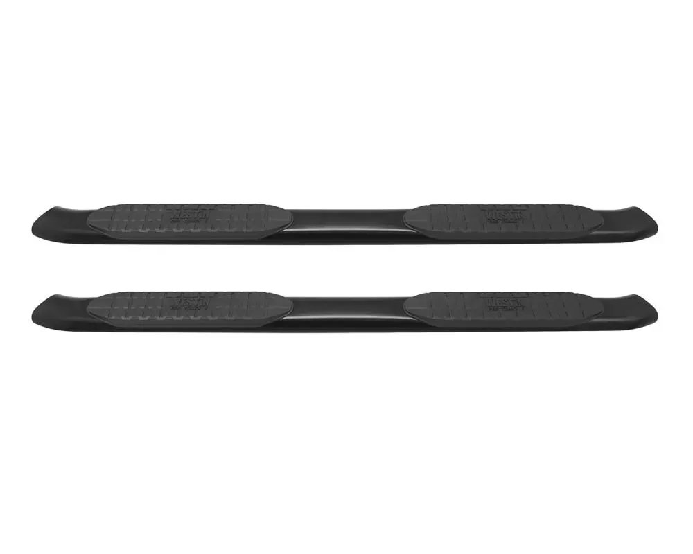 Westin Black PRO TRAXX 5 Oval Nerf Step Bars Chevrolet Colorado | GMC Canyon Ext Cab 2015-2017 - 21-54005