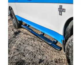 Westin Black PRO TRAXX 5 Oval Nerf Step Bars Chevrolet Silverado | GMC Sierra 1500 Crew Cab Non LD 2019