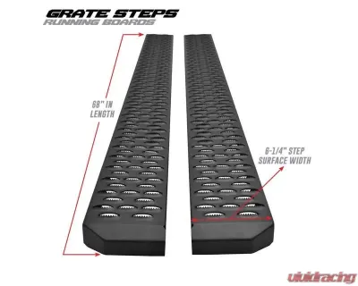 Westin 68" Grate Steps Running Boards - 27-74715