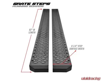 Westin 83" Grate Steps Running Boards - 27-74765