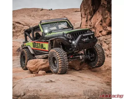 Westin Automotive Snyper Triple Tube Rock Rail Steps for Jeep Wrangler 2007-2017, Black - 42-6005