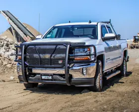 Westin Black HDX Grille Guard Chevrolet Silverado 1500 2016-2018