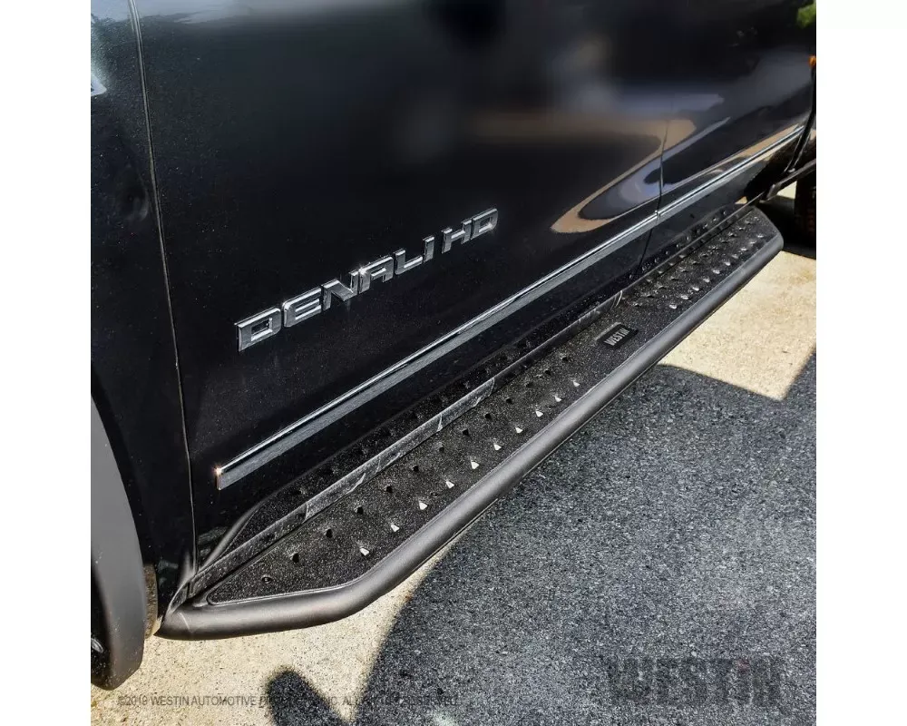 Westin Outlaw Nerf Step Bars Chevrolet Silverado | GMC Sierra Crew Cab 2014-2019 - 58-53725