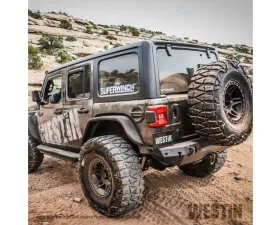 Westin WJ2 Rear Bumper w/ Sensors Jeep Wrangler JL 2018-2019