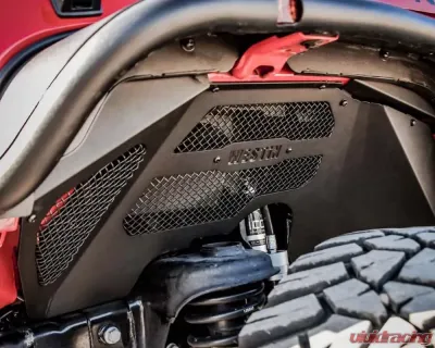 Westin Black Front Inner Fenders Jeep Wrangler JK 2007-2018 - 62-11005