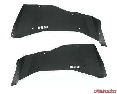 Westin Black Rear Inner Fenders Jeep Wrangler JK 2007-2018 - 62-11015