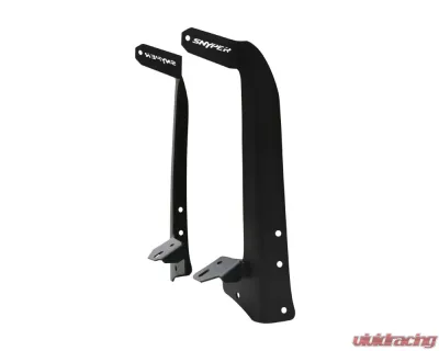 Westin Automotive Snyper Pillar LED Light Mount for Jeep Wrangler 2007-2018, Textured Black Steel - 62-41035