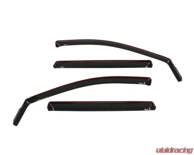 Westin Smoke 4pc Wade In-Channel Wind Deflector Nissan Pathfinder 2013-2018 - 72-69479