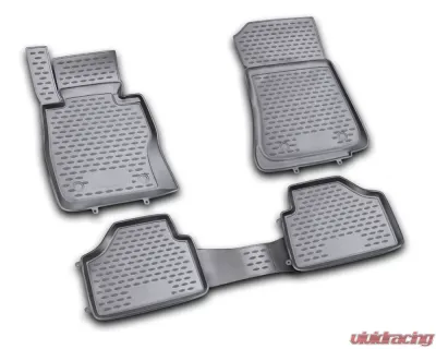 Westin Black Front & 2nd Row Profile Floor Liners BMW X1 Non S-Drive 2012-2015 - 74-03-41020